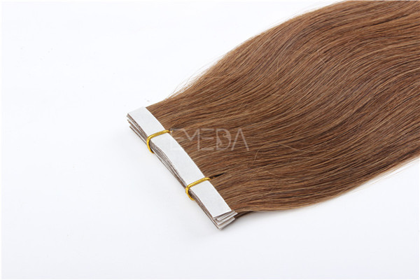 European Hair Double Drawn Tape Hair Extensions   ZJ0036